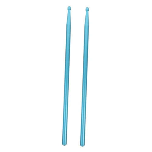 Baquetas 5A de aleación de aluminio 1 par azul miniatura 1