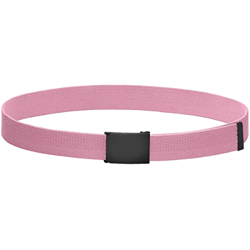 Image of Falari Canvas Web Belt Fully Adjustable Cut to Fit Golf Belt Flip Top Buckle