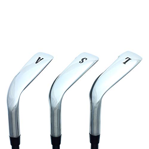 Extreme X5 Senior Men's Complete Golf Wedge Set: 52° Approach Wedge (Aw), 56° Sand Wedge (Sw), 60° Lob Wedge (Lw) Right Handed Senior Flex Steel Shaft #TOP2