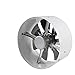 Lfhelper Axial Rohrventilator Abluftventilator Ø200mm/8" Kanallüfter Rohrlüfter Rohreinschub Zwischenbau Lüfter Abluft Zuluft Lüfter Ventilator Einschublüfter Rohreinschubventilator Bad, Küche, Zelt