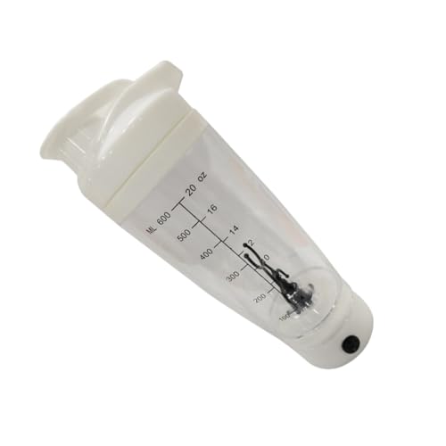 Ciieeo batidora de mano eléctrica mezclador portátil batidora batidora batidoras criba vibradora botella de mezcla tornado zalamero vaso mezclador bebidas licuadora aptitud física blanco