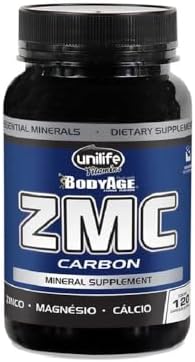 ZMC Carbon - Suplemeto mineral de zinco, magnésio e cálcio - 120 ...