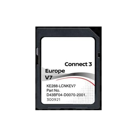 Carte SD GPS Europe 2022 - Nissan Connect 3 Cover