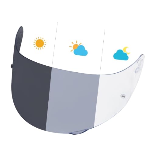 Image of PSLER Photochromic Shatterproof Helmet Visor for K1 K1S K3SV K5 K5S | Impact-Resistant ,UV400 Protection, Motorcycle Tinted Face Shield for K1 K1S K3SV K5 K5S ,Visor Replacement