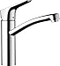 Produktbild hansgrohe Küchenarmatur MyCube, Wasserhahn Küche mit Auslauf Höhe 160 mm, wassersparend, 360° drehbar, 1 Strahlart, Chrom