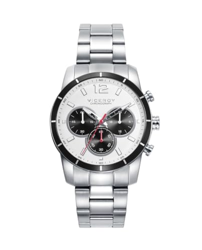 Viceroy Crono montre homme bracelet acier alu chronographe