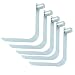 Sharplace 5X Ressort Clip Pagaie Kayak Poussoir Accrochage Bouton Crochet Pôle Auvent - Argenté, 6mm x 7mm