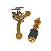 Dopro Jazz Drum Touch Drop Clutch Standard Fast Lock Clutch Quick Release Hi-Hat Clutch for Cymbal Stand Gold #2