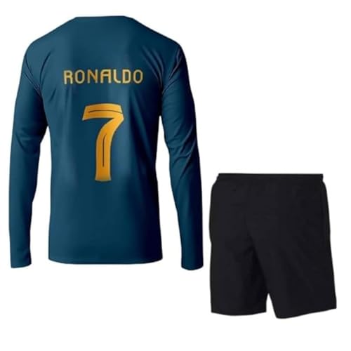 Image of AL Nasser Away Football Club Team Jersey with Black Shorts 2023-24 for Boys and Men