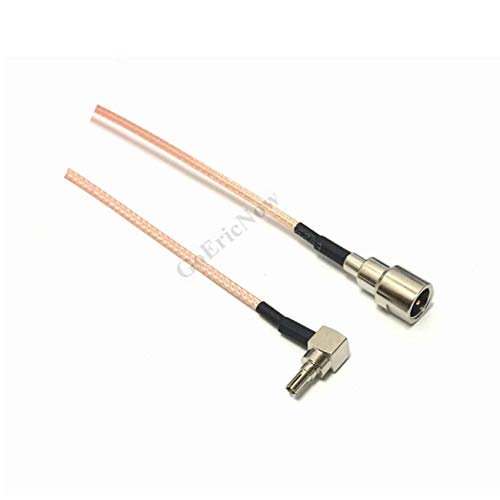 5 pcs RF Coaxial 50ohm FME Male Switch Right Angle CRC9/TS9 Jumper RG316 Cable Connector(10cm-5m) - (Color: TS9, Pins: 3m)
