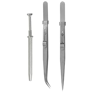 Peilinze 3 Stück Schmuckpinzette Perlenaufnahmewerkzeug