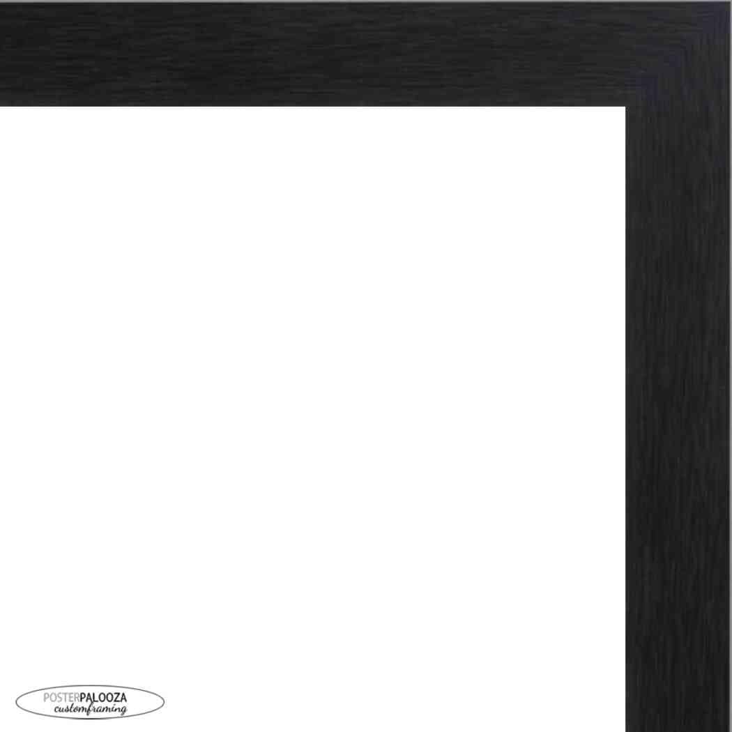 Poster Palooza 27x27 Traditional Black Wood Picture Square Frame - Picture Frame Includes UV Acrylic, Foam Board Backing, & Hanging Hardware