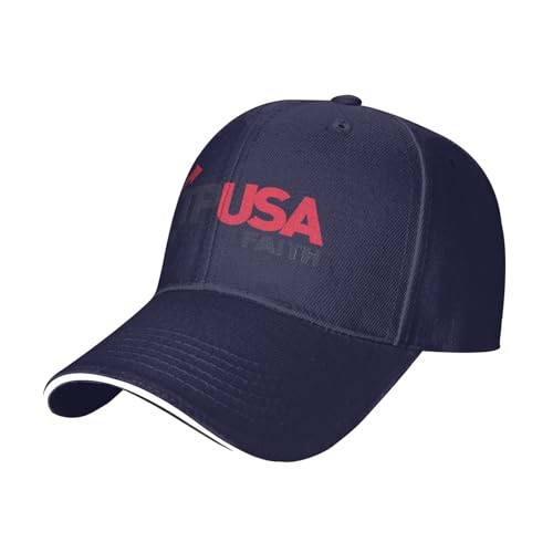 qwumub RIP Charlie Kirk Hat TPUSA Turning Point USA Hat TPUSA Baseball Cap for Men and Women Adjustable Golf Dad Hats Navy Blue
