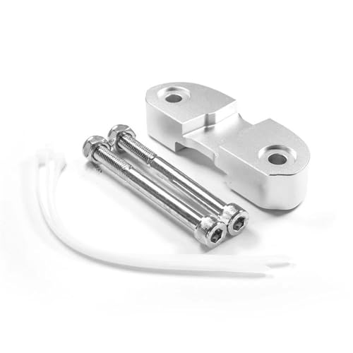 Elevador de manillar Ducati Scrambler para eliminar fatiga plata