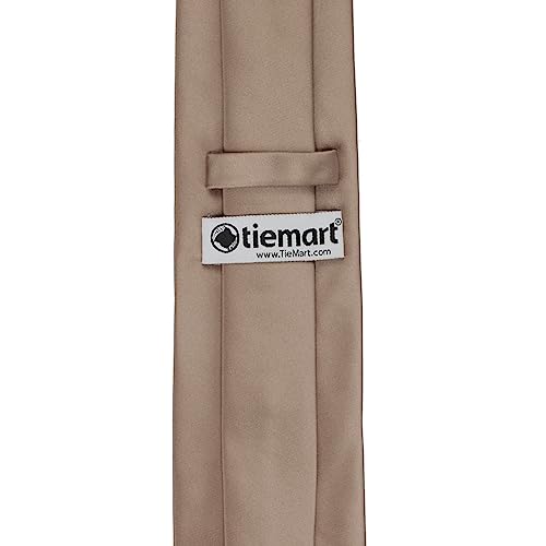 Image of tiemart Premium Solid Color Necktie