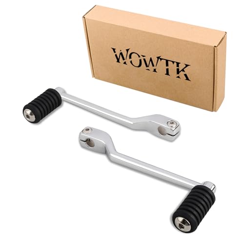 Image of Heel /Toe Shift Pegs Front & Rear Levers for Harley 86-17 FL Softail | for 88-24 Touring Road King Road Glide Street Glide Electra Glide Trike