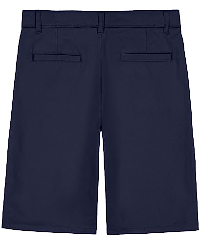 Image of Nautica Boys' School Uniform Flat Front Twill Short