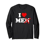 Photo Gallery amo gli uomini me - i heart men me maglia a manica Photo Gallery amo gli uomini me - i heart men me maglia a manica