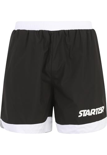 Image of Starter Black Label Men's Starter Retro Shorts Shorts, Black,