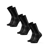 [DANISH ENDURANCE] サイクルソックス 3足組 ブラック 25.0~28.0 cm