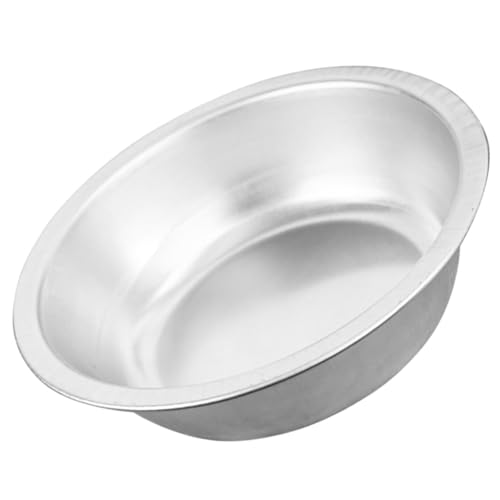 KWMAEEUID Old Fashioned - Cuenco de aluminio para pasta, cuenco medidor, aperitivo, lavadora, accesorio de cocina, huevo, vintage, lavabo, cuenco grueso, aluminio puro