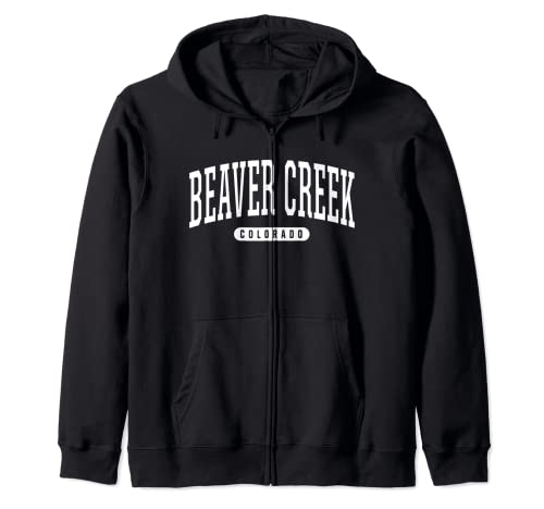 Stile College Beaver Creek Colorado Souvenir Regalo Felpa con Cappuccio