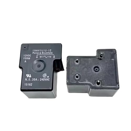 Relais 4 broches T9AV1L12-12 12V CC 30A T9AV1L1212 V12 pour automatisme