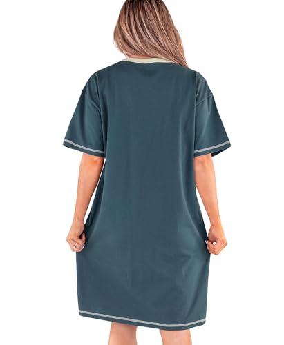 Lazy One Nightshirts for Women, Cute Nightgown for Women, Animal Designs2