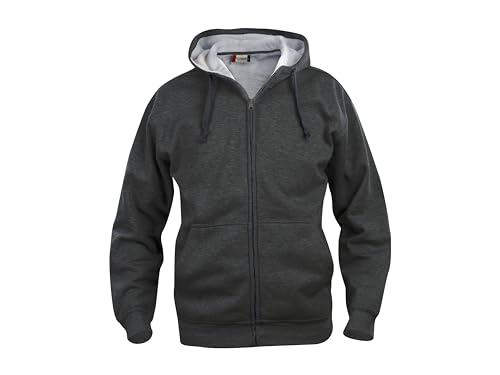 Sweat à capuche zippé gris Cutter & Buck 4XL pour un confort quotidien unisexe