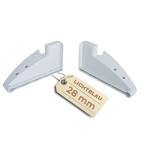 Lichtblau Seitenteil Set Flaschenfach Halter rechts 7438550 + links...