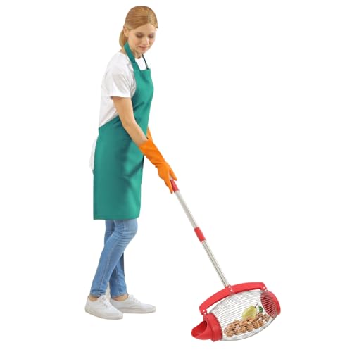 Ciounmb Obstsammler, Apfelsammler Rollsammler, Tennisball Sammler, für Früchte und Nüsse geeignet