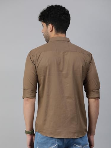 Image of Majestic Man Men Classic Slim Fit Pure Cotton Casual Shirt