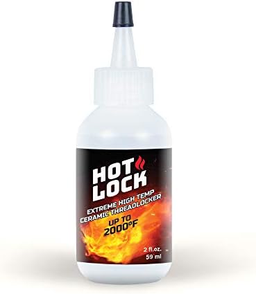 Vibra-TITE 19960 Hot-Lock Extreme High Temperature Threadlocker, Translucent
