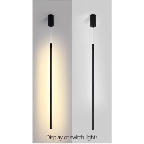 Lámpara de araña moderna LED lineal de techo para decoración de dormitorios 2