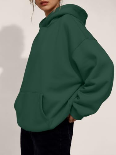 Image of Trendy Queen Women Oversized Hoodies Fall Outfits | Gentle Skin Feel, Aesthetic Drop Shoulder, Large Kangaroo Pocket, Seamless Daily Outfit Match