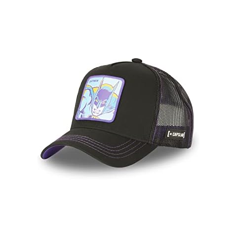 Capslab Batman Black Purple Trucker Cap Cover