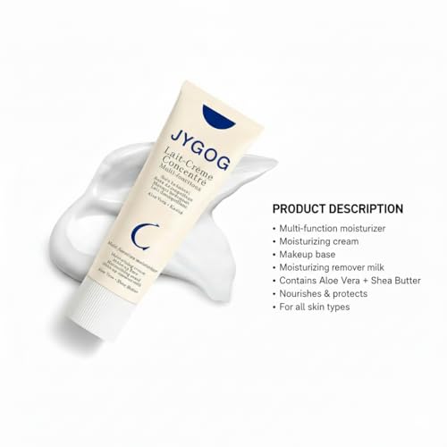 Image of Ambryolisse - Lait-Creme Concentre - 3 in 1 Multifunction Moisturiser - Primer, Moisturiser, and Make-up Remover - Moisturises, Nourishes and Repairs the Skin - Satin Finish - 30ml