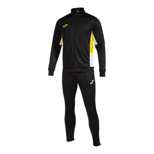 Joma Trainingsanzug mann Danubio II schwarz gelb weiss