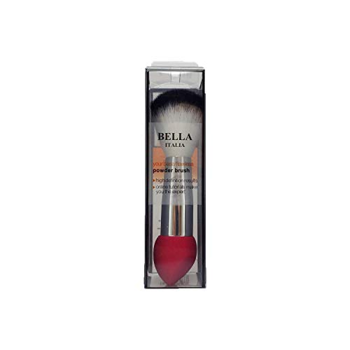 Preisvergleich Produktbild BELLA ITALIA Wunderschöne italienische Powder Brush Pinsel mit Schwamm für Damen