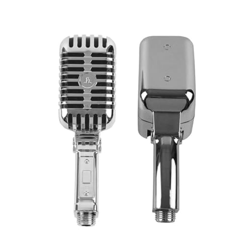 Tête de douche rétro avec micro - Accessoires de salle de bain - Pomme de douche à effet pluie chantante