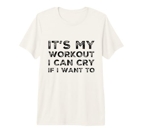 Funny Gym Workout Great Lifting Fitness Bodybuilding Humor Premium T-Shirt