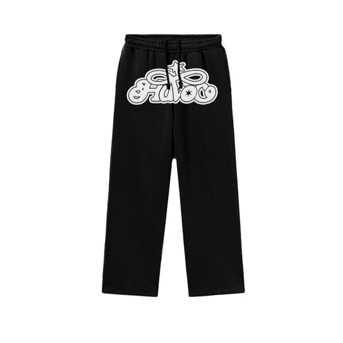 Pantalon jogging homme coton lin blanc confortable taille élastique