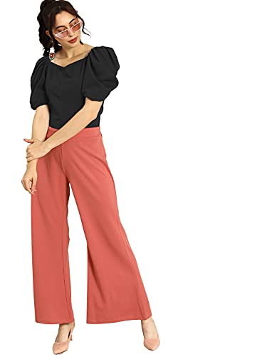 Image of Nefer Women's Solid V-Neck T-Shirt