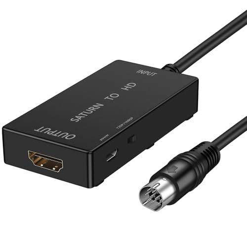 【未使用品】 HDMIコンバーター　8K、with 7.1 Audio Amazon | セガサターン用HDTV to HDMIコンバーター 1080P/720Pビデオ