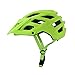 Zeroall Casco Bici Adulto Casco da Bicicletta 55-61cm Dimensioni Regolabili Donna Uomo Mountain Bike Helmet con Visiera Regolabile, Ha Superato la Certificazione di Sicurezza Stradale(Verde)
