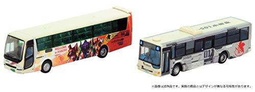 The Bus Collection Basukore Odakyu Hakone Expressbus Evangelion Wrapping 4ex - Bild 1 von 2