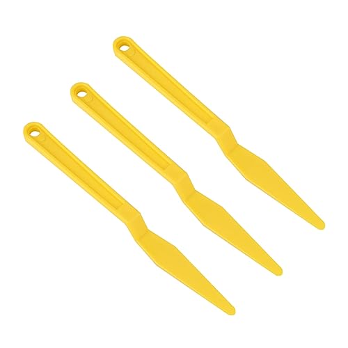 VANZACK Vinyl Film Squeegee 3 Pcs Car Tint Scrapers Film Tinting Scraper Auto Trimming Squeegee Gentle