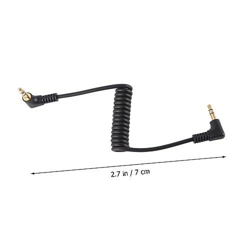 Cable auxiliar de audio con jack 3.5mm para auto miniatura 3