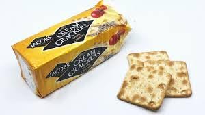 Jacob’s Cream Crackers. 200g Pack (Pack of 3)