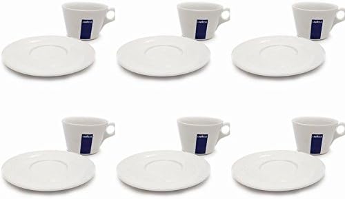 Holland Plastics Original Brand 6 X Coffee/Americano/Porcelain Cups and Saucers